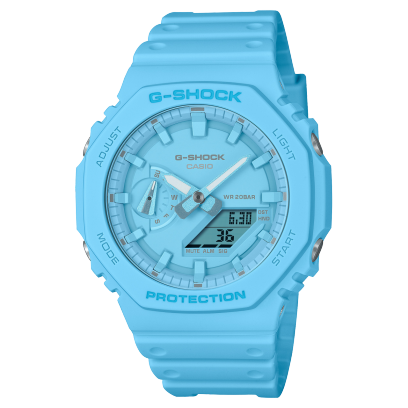 G-SHOCK GA-2100-2A2 시계 블루, 라이트 블루 #1