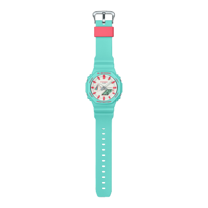 G-SHOCK GA-2100RB-3A 시계 그린 #4