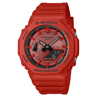 G-SHOCK GA-2100RRB-4A 시계 레드 #1
