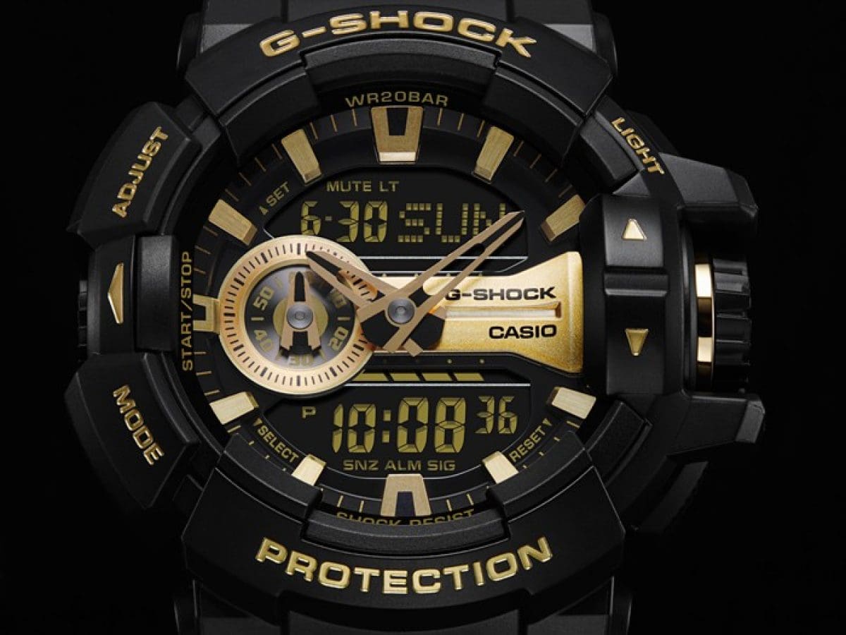 G-SHOCK GA-400GB-1A9 시계 블랙 #3