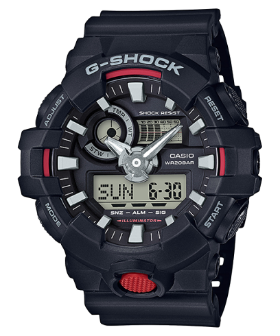 G-SHOCK GA-700-1A 시계 블랙 #1