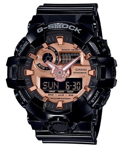 G-SHOCK GA-700MMC-1A 시계 블랙 #1