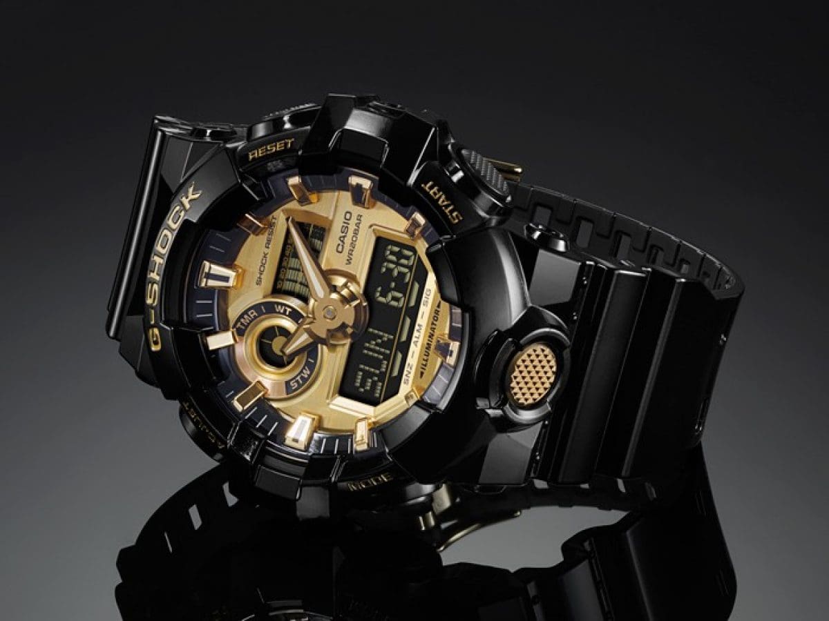 G-SHOCK GA-710GB-1A 시계 블랙 #3