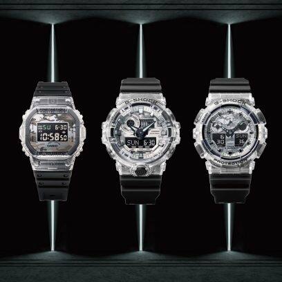 From left: DW-5600SKC-1, GA-700SKC-1A, GA-100SKC-1A #10