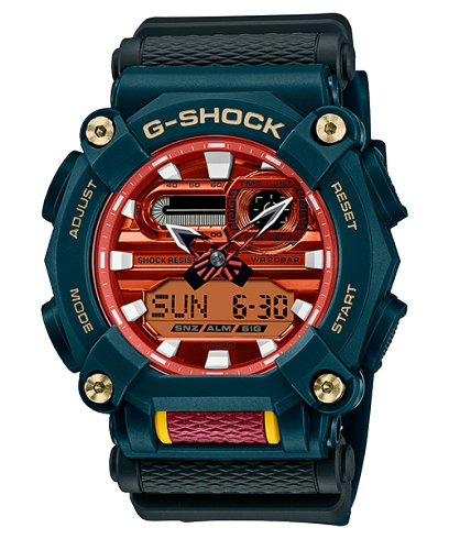 G-SHOCK GA-900DBR-3A 시계 그린 #1