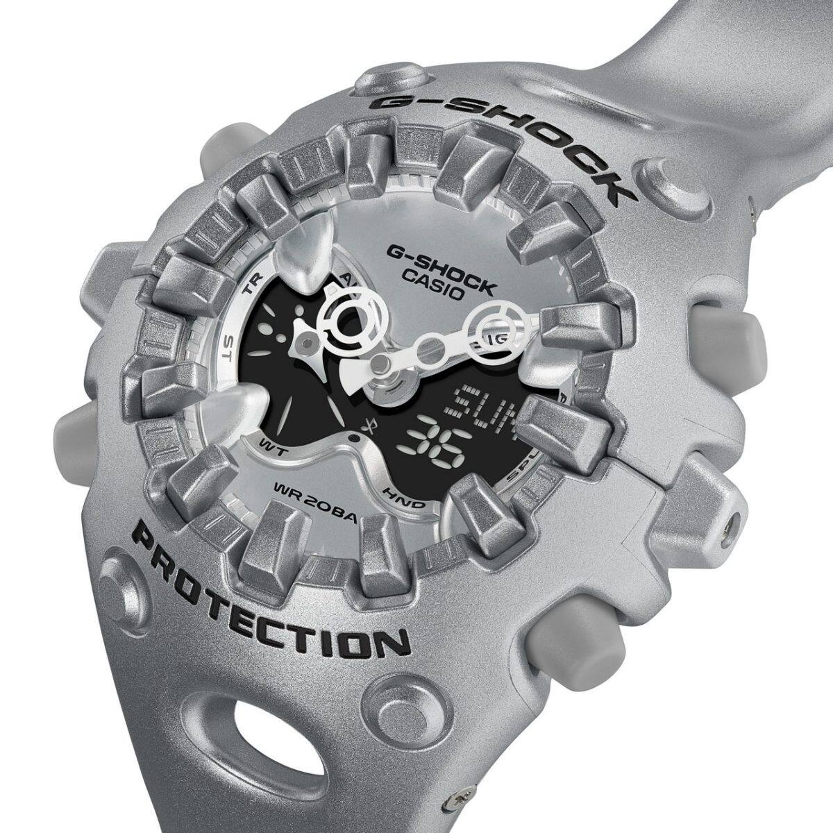 G-SHOCK GA-V01A-8A 시계 실버 #12