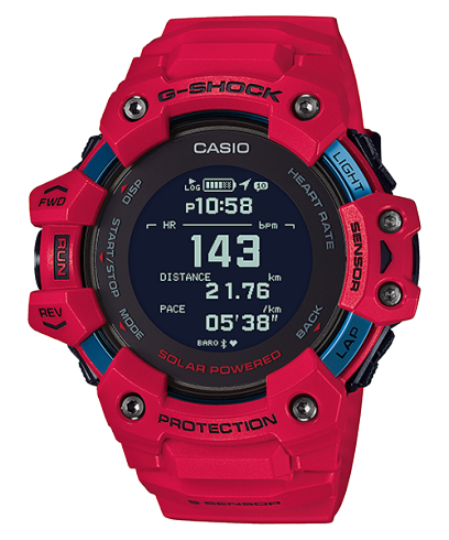 G-SHOCK GBD-H1000-4 시계 레드 #1