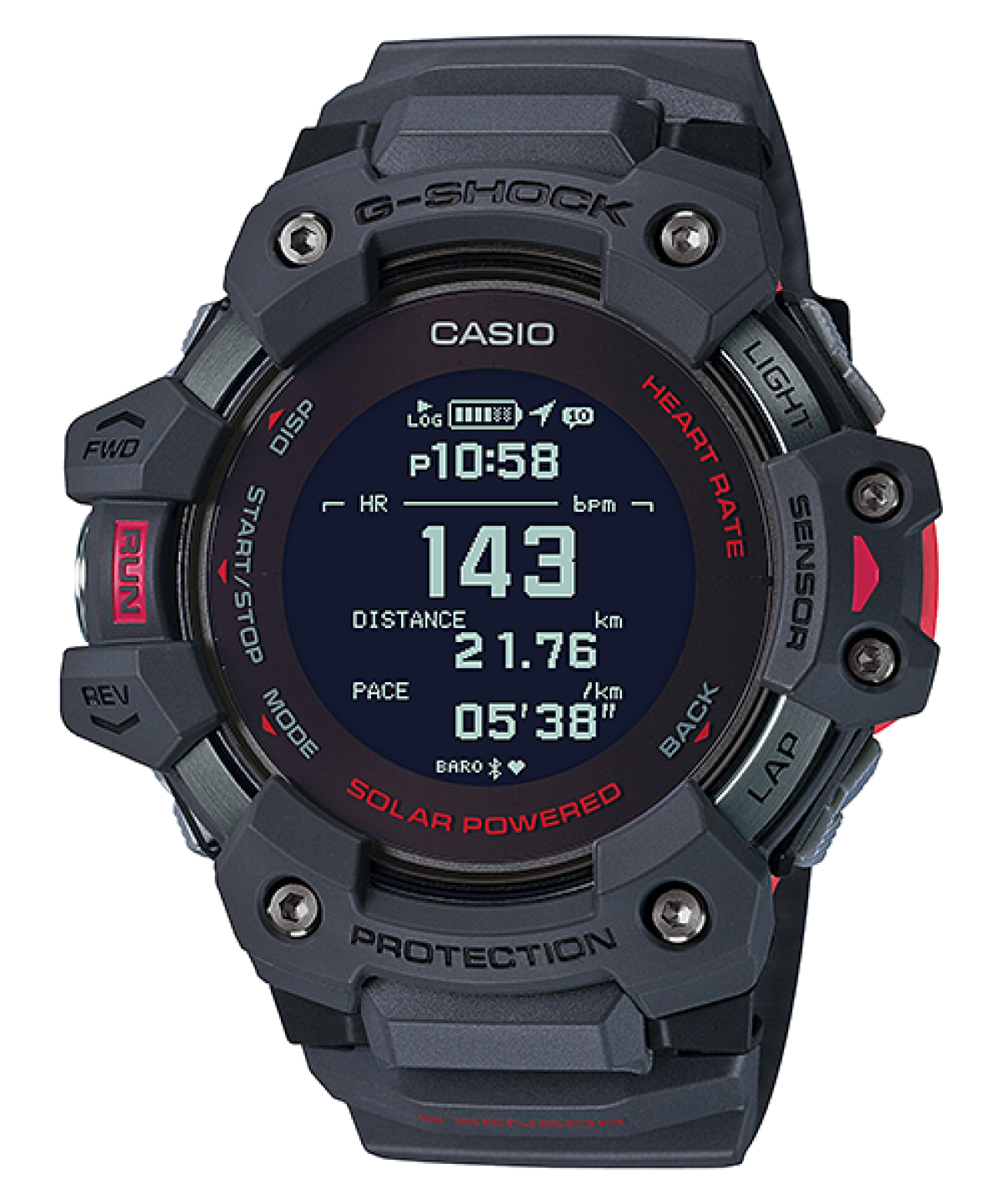 G-SHOCK GBD-H1000-8 시계 블랙 #1