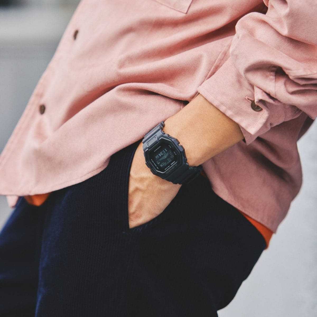 G-SHOCK GBX-100NS-1 시계 블랙 #7