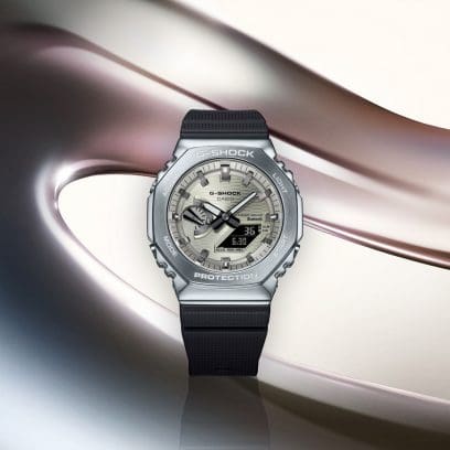 G-SHOCK GBM-2100A-8B 시계 실버 #2