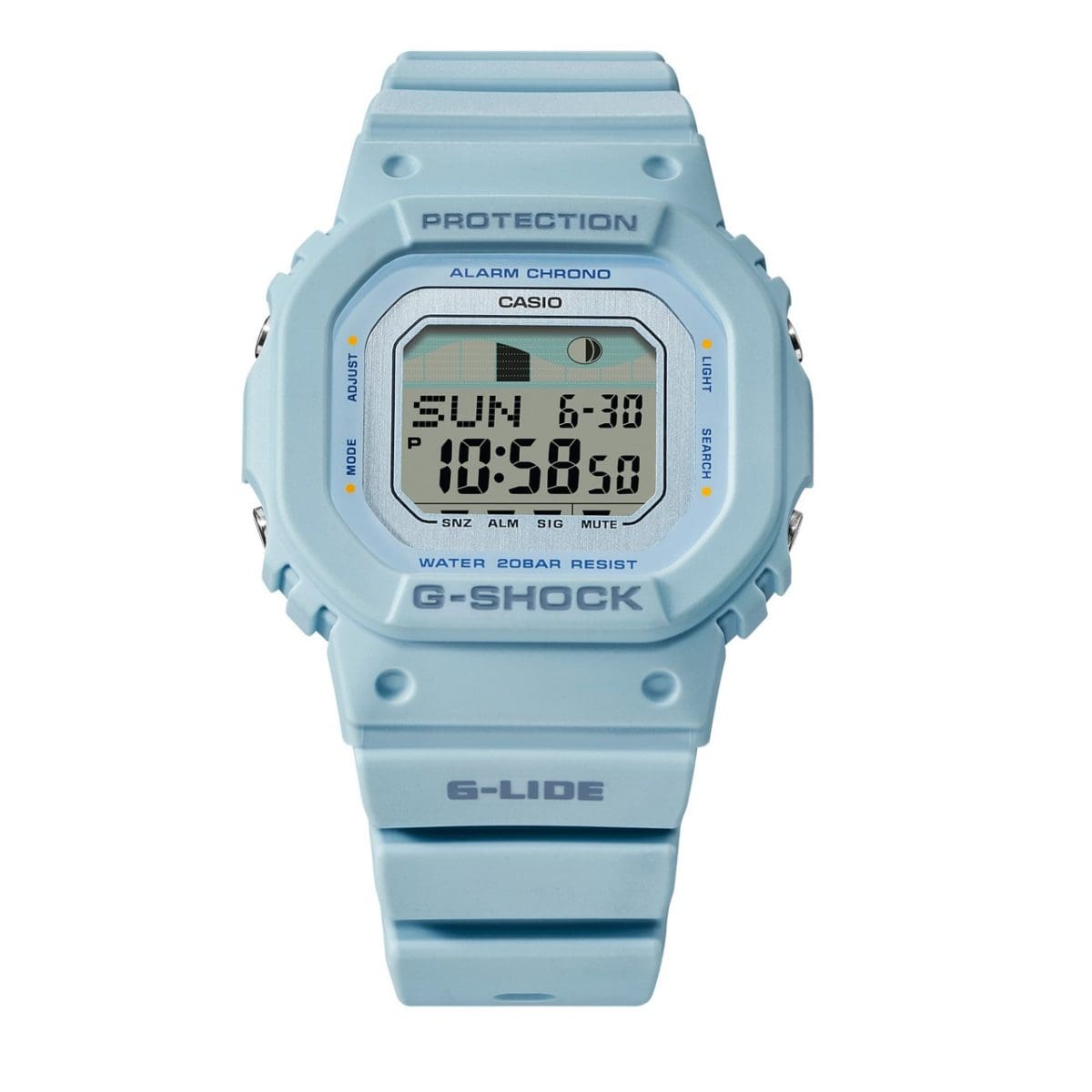 G-SHOCK GLX-S5600-2 시계 블루, 라이트 블루 #4