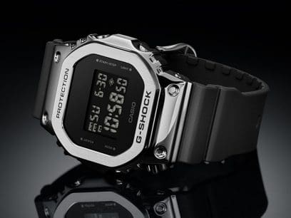 G-SHOCK GM-5600-1 시계 실버 #4