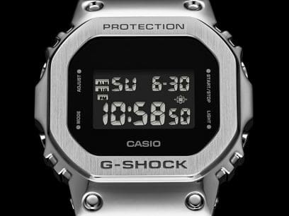 G-SHOCK GM-5600-1 시계 실버 #5