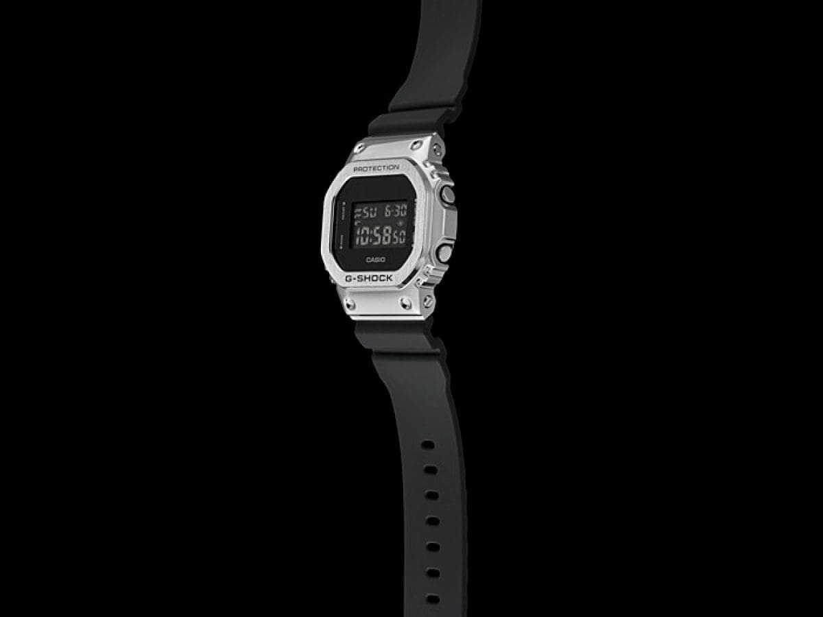 G-SHOCK GM-5600-1 시계 실버 #6