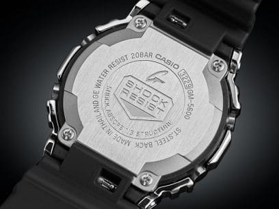 G-SHOCK GM-5600-1 시계 실버 #8