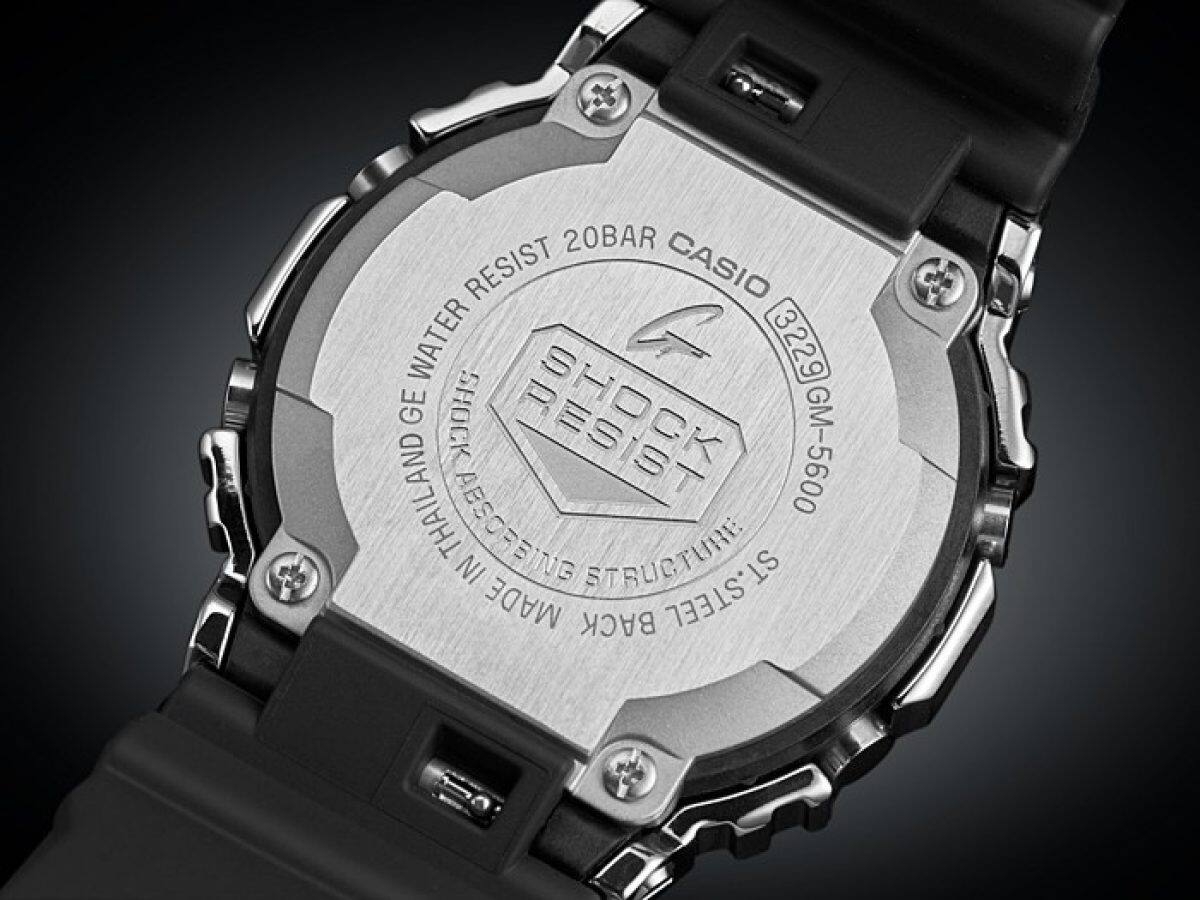 G-SHOCK GM-5600-1 시계 실버 #8