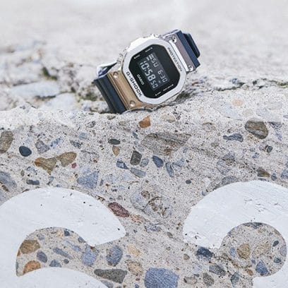 G-SHOCK GM-5600-1 시계 실버 #11