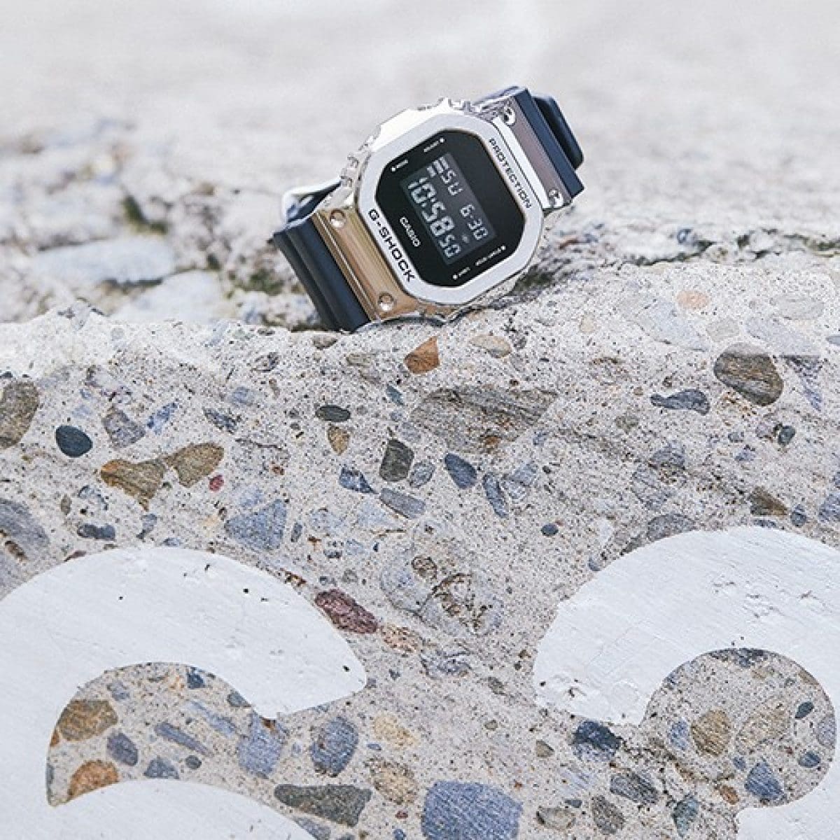 G-SHOCK GM-5600-1 시계 실버 #11