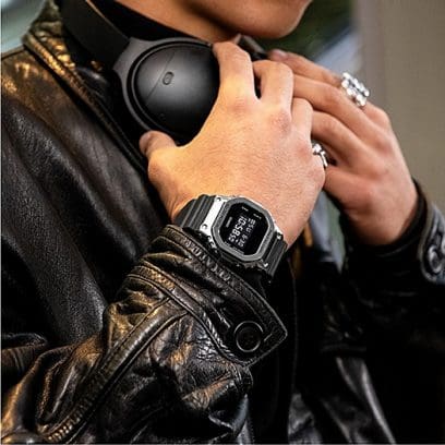 G-SHOCK GM-5600-1 시계 실버 #12