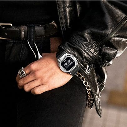 G-SHOCK GM-5600-1 시계 실버 #13