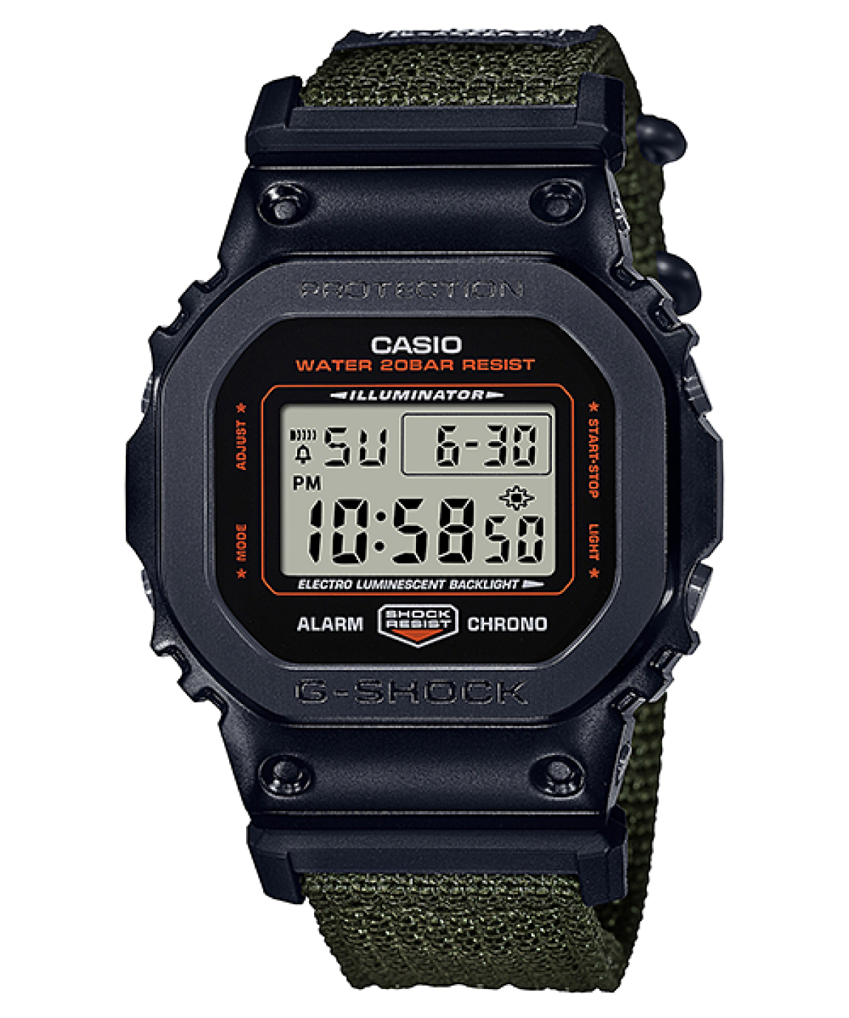 G-SHOCK GM-5600EY-1 시계 블랙 #1