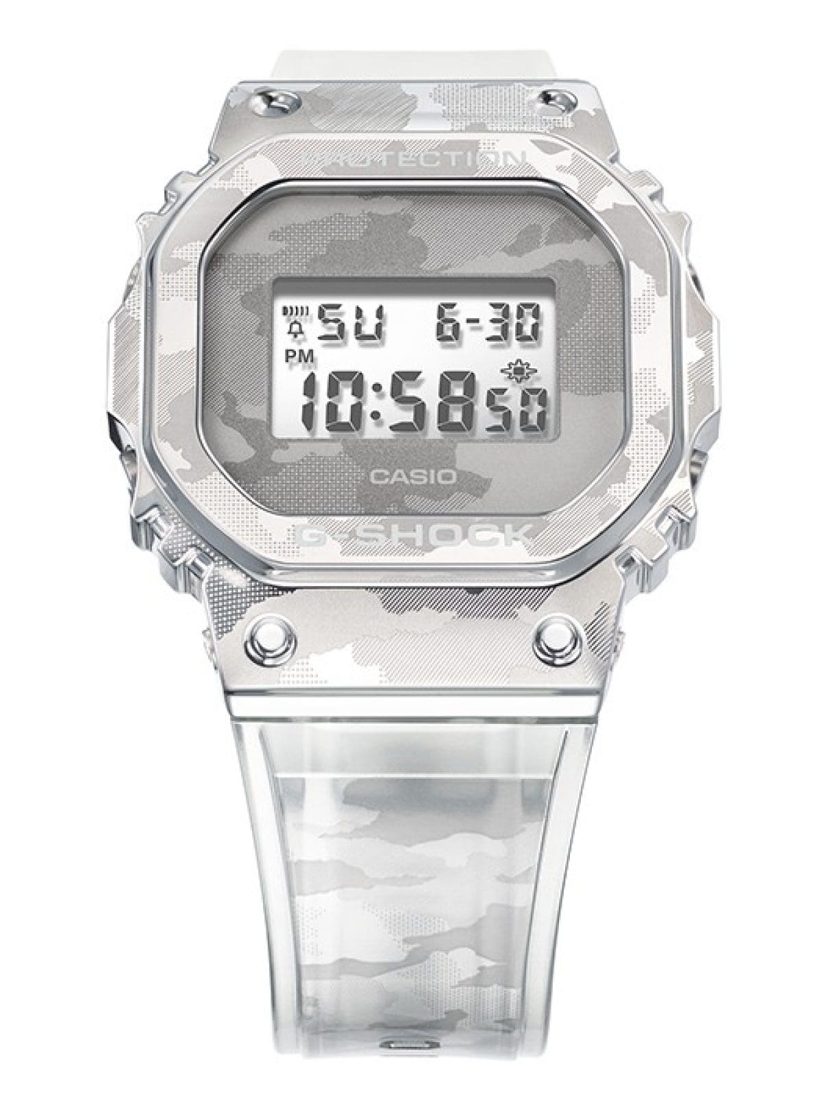 G-SHOCK GM-5600SCM-1 시계 실버 #4