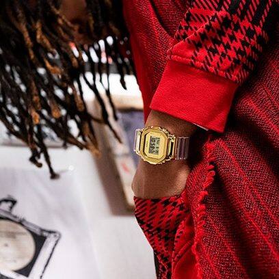 G-SHOCK GM-5600SG-9 시계 골드 #11