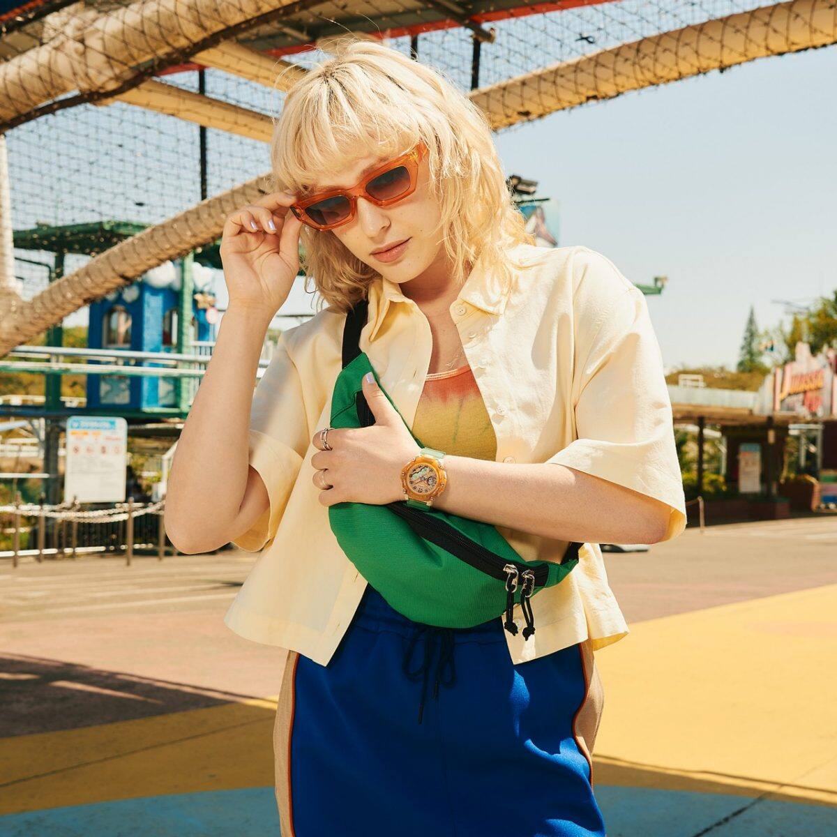 G-SHOCK GMA-S2200PE-5A 시계 오렌지 #5