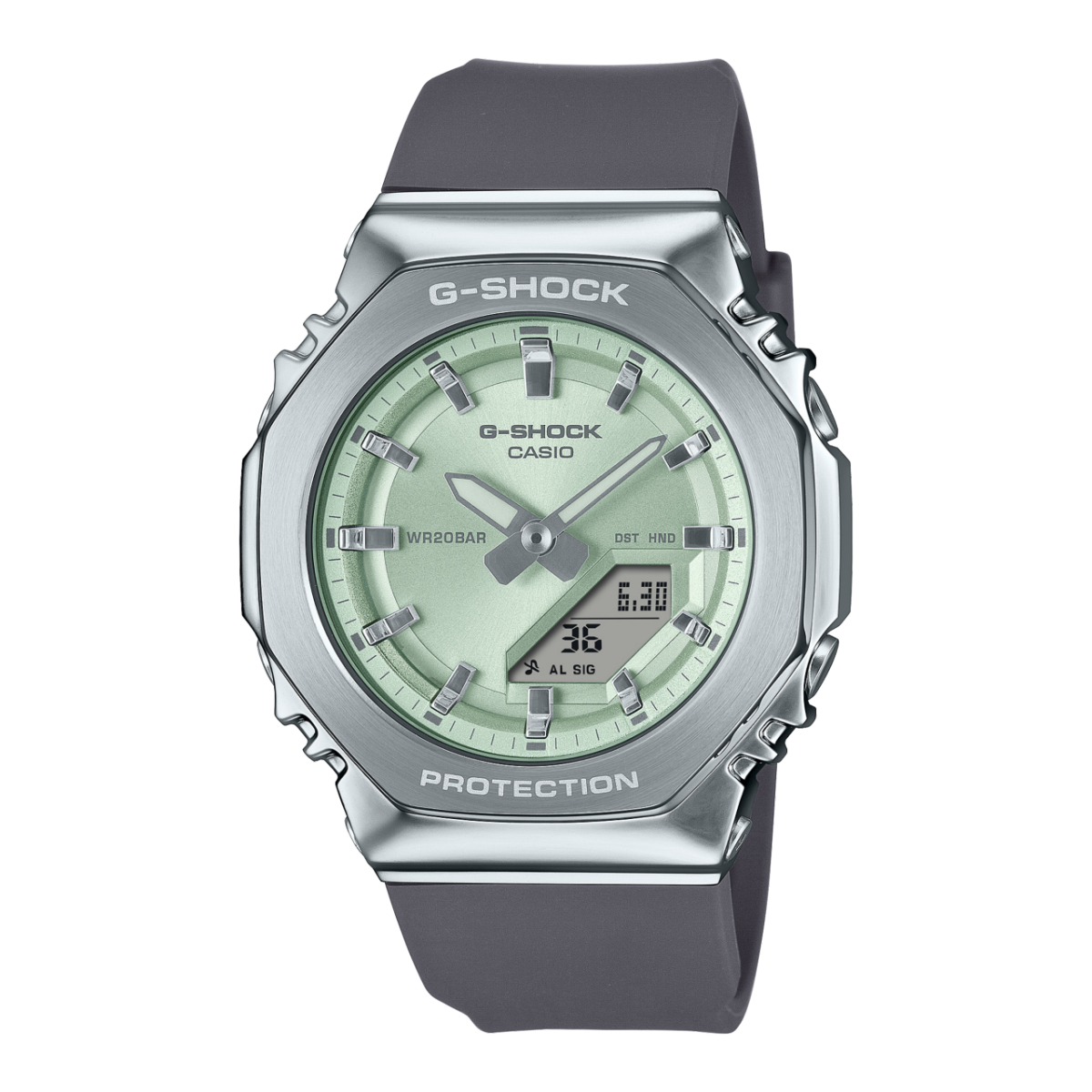 G-SHOCK GM-S2110-3A 시계 실버 #1