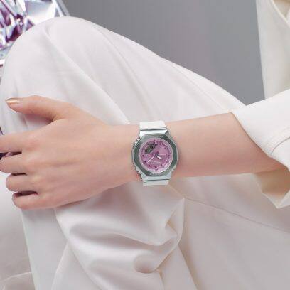 G-SHOCK GM-S2110-7A6 시계 실버 #2