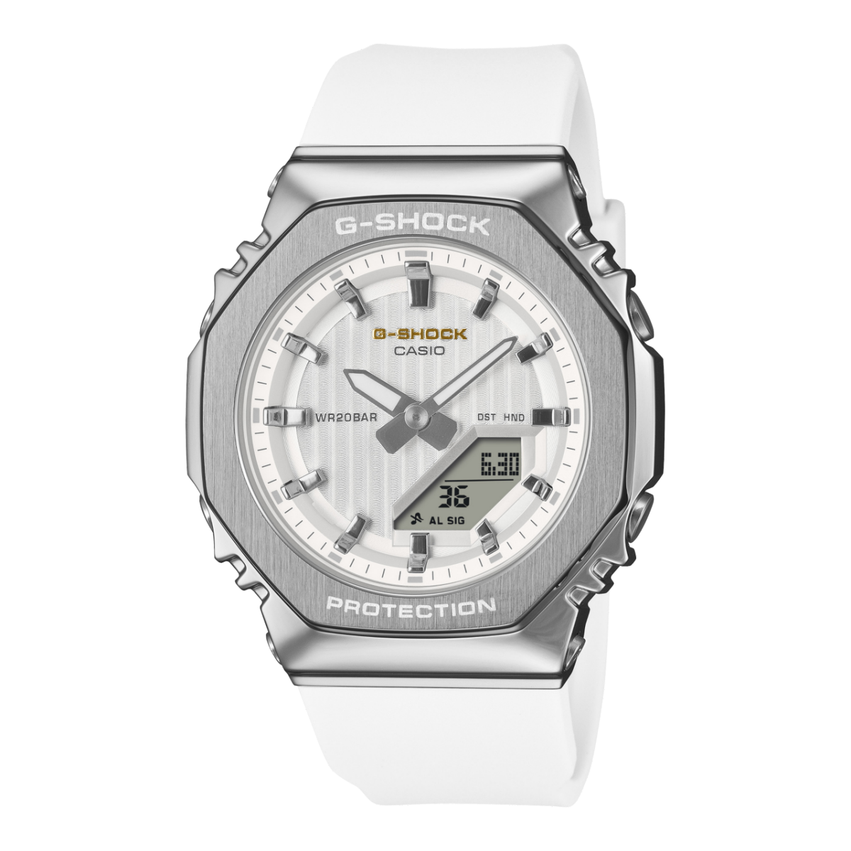 G-SHOCK GM-S2110SH-7A 시계 실버 #1