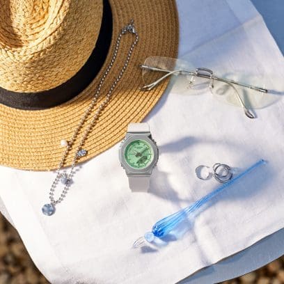 G-SHOCK GM-S2110SR-7A 시계 실버 #3