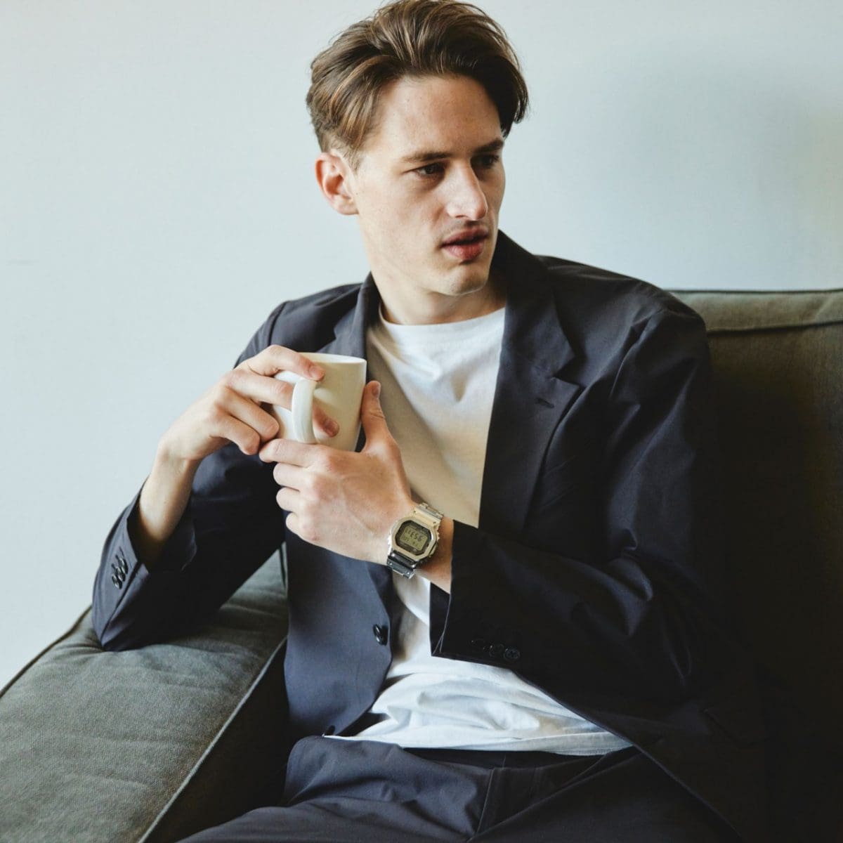 G-SHOCK GMW-B5000D-1 시계 실버 #16