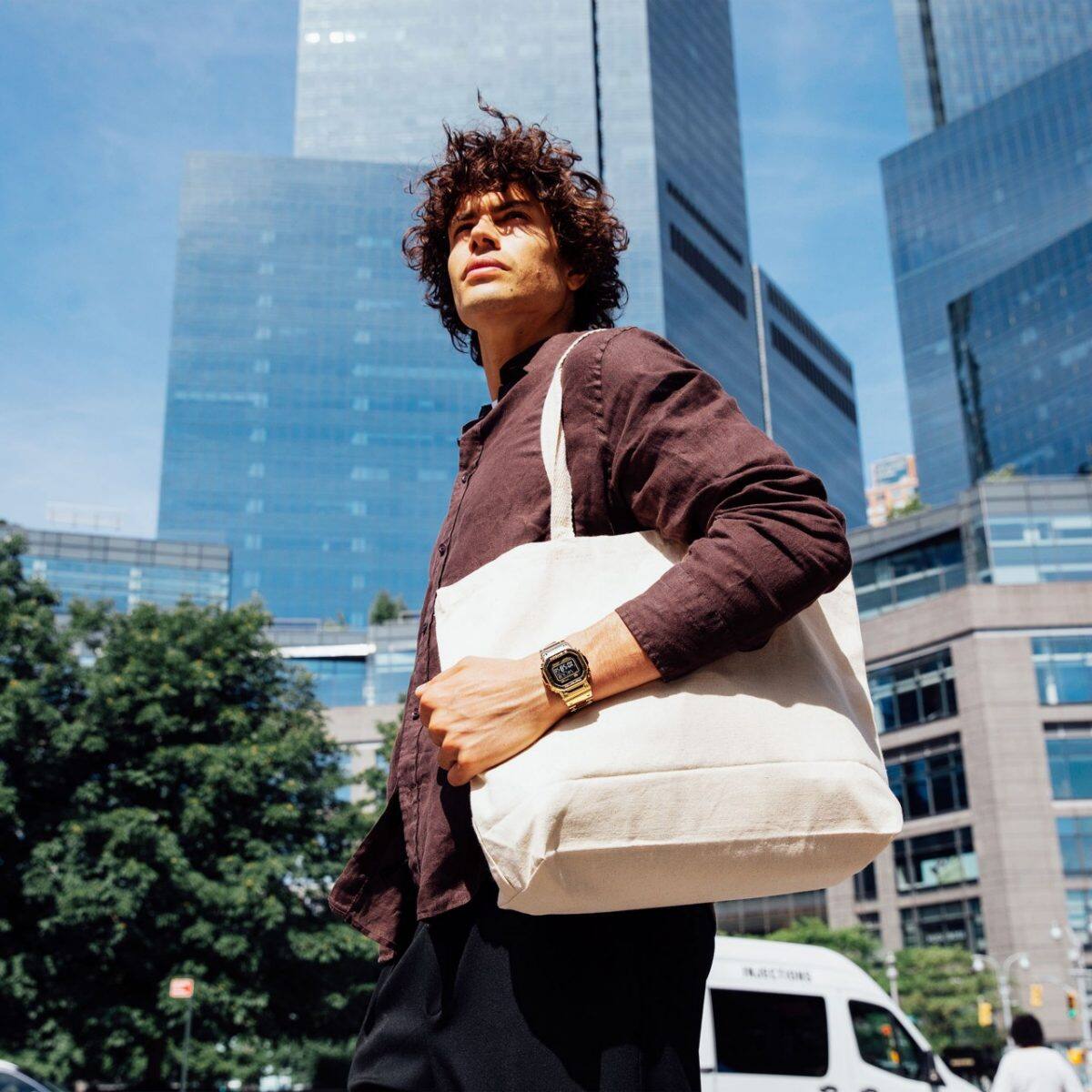 G-SHOCK GMW-B5000GD-9 시계 골드 #12
