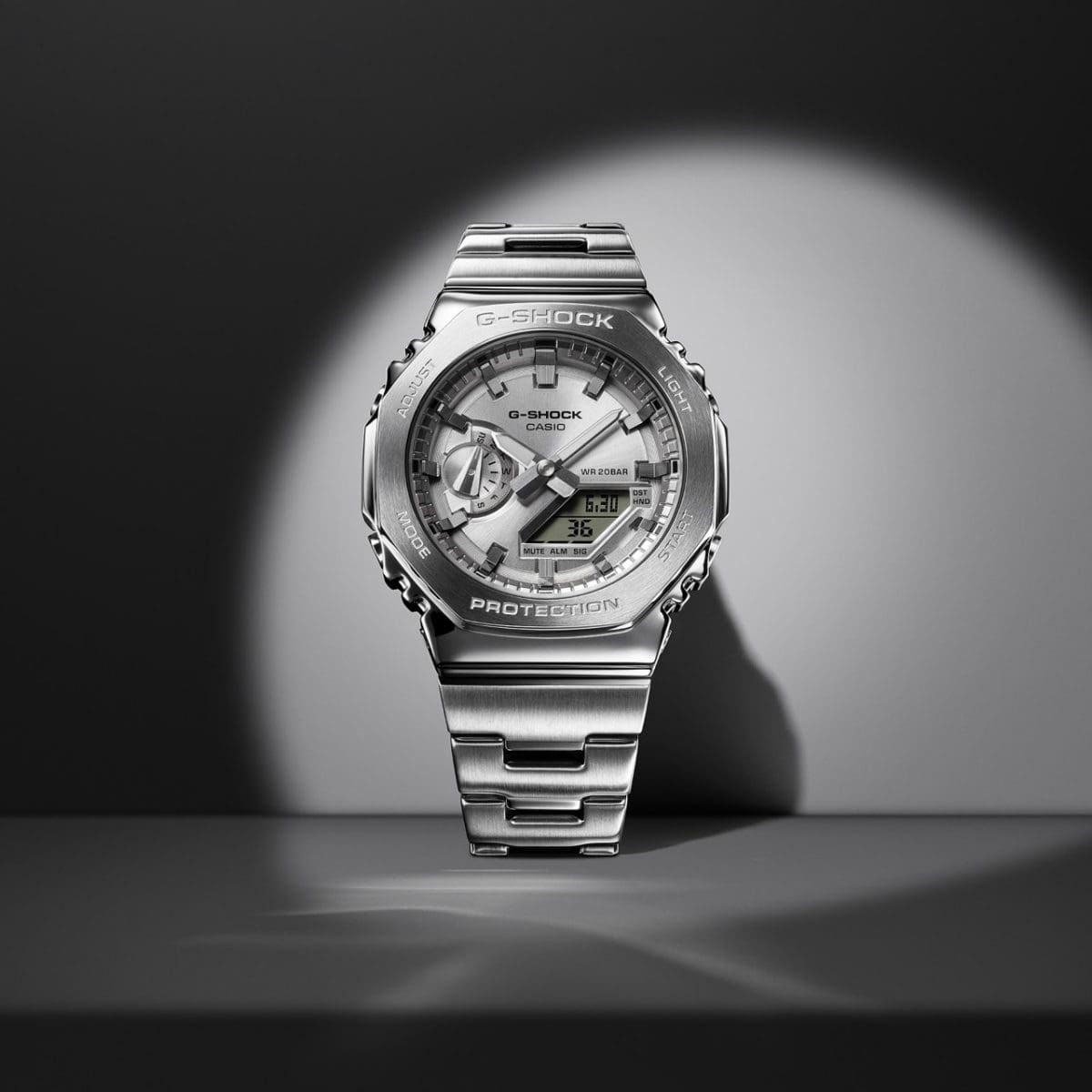 G-SHOCK GM-2110D-7A 시계 실버 #2