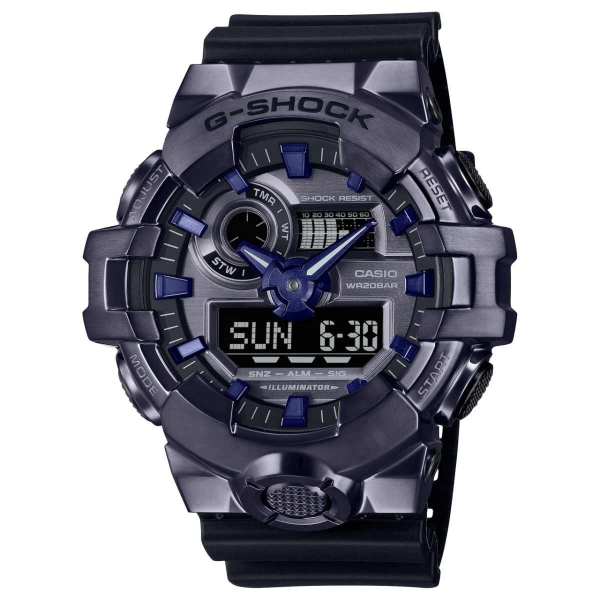 G-SHOCK GM-700P-6A 시계 퍼플 #1