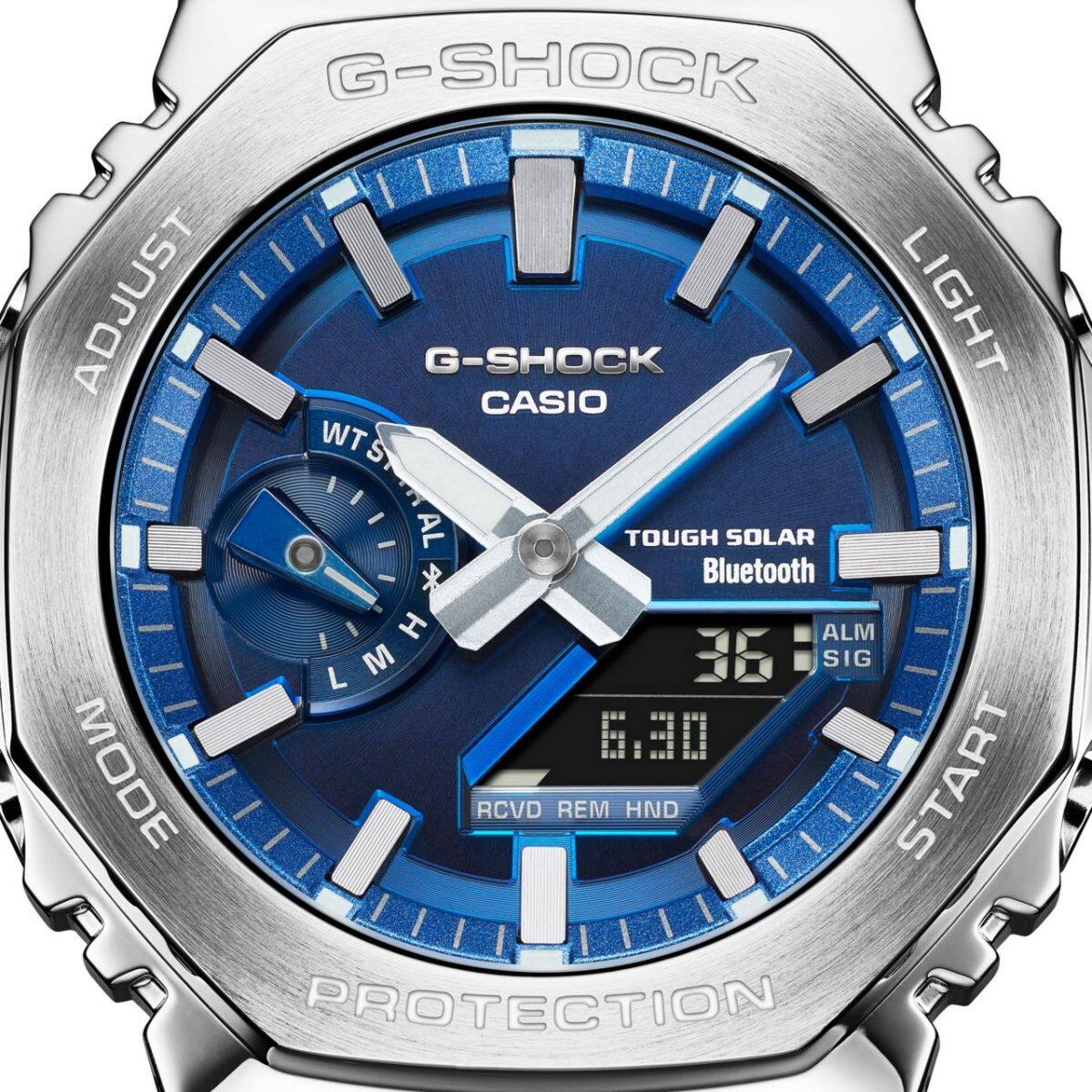 G-SHOCK GM-B2100AD-2A 시계 실버 #7