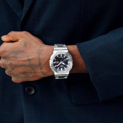 G-SHOCK GM-B2100SD-1A 시계 실버 #9
