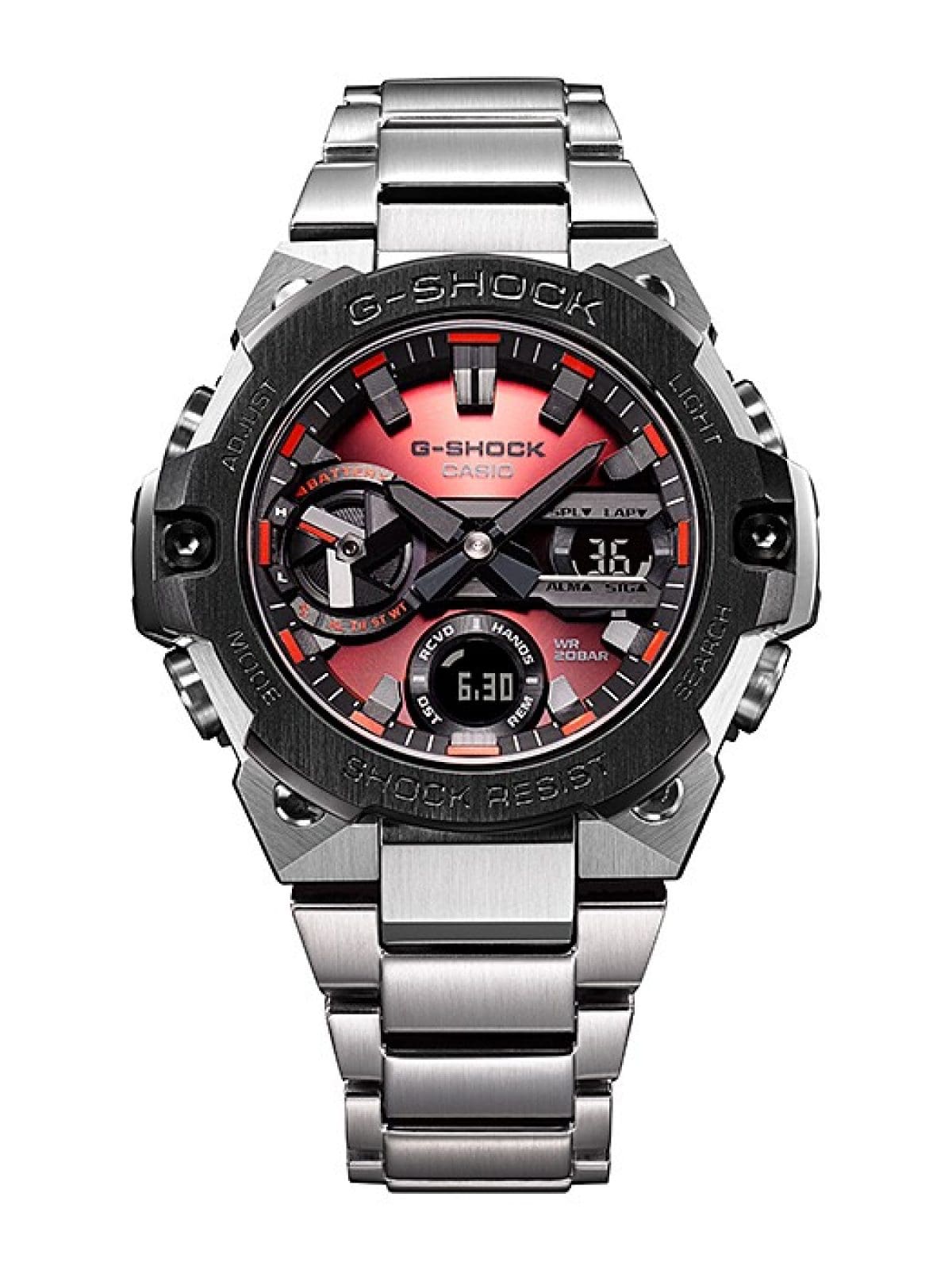 G-SHOCK GST-B400AD-1A4 시계 실버 #2