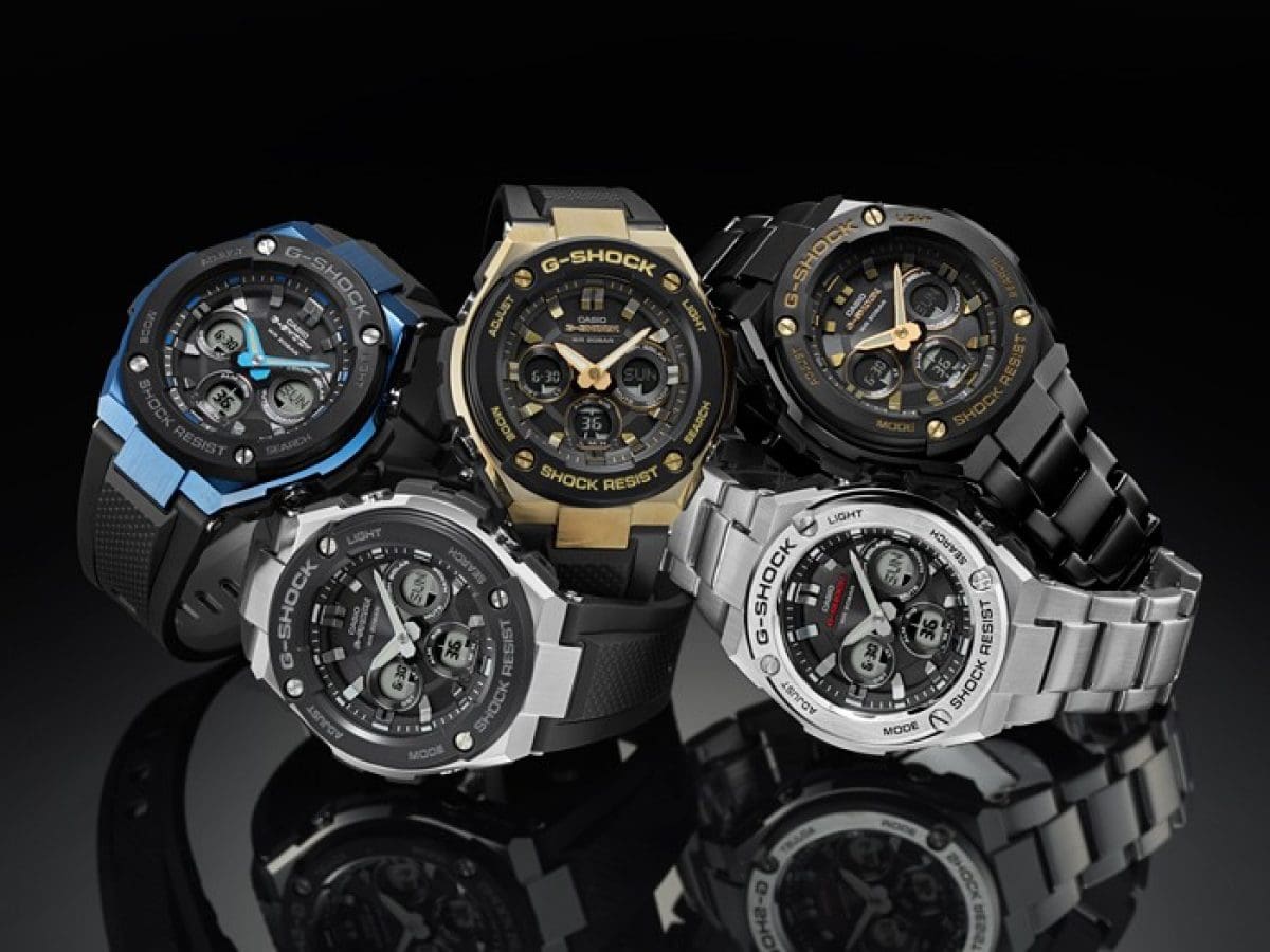 G-SHOCK GST-S300G-1A9 시계 블랙 #7