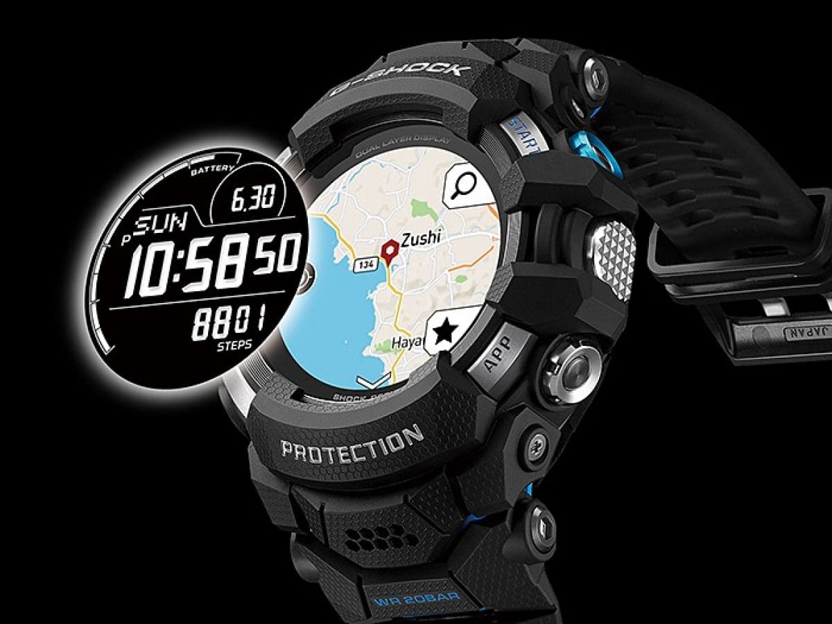 G-SHOCK GSW-H1000-1 시계 블랙 #7