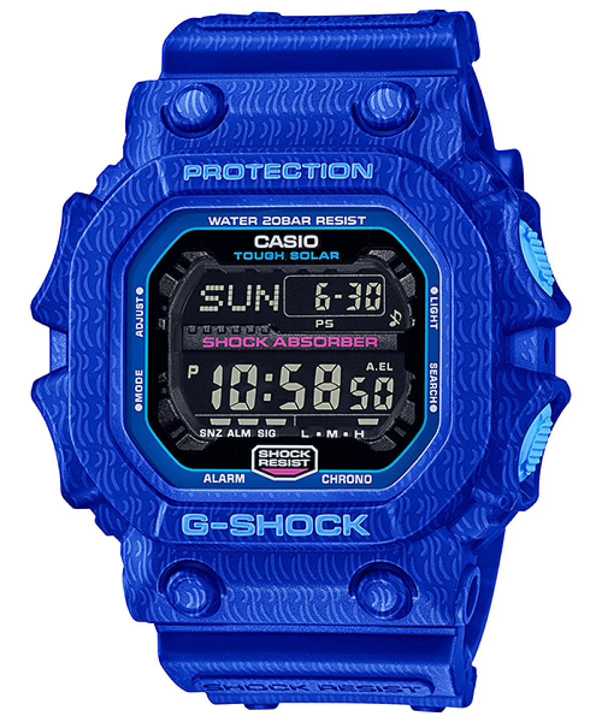 G-SHOCK GX-56SGZ-2 시계 블루, 라이트 블루 #1