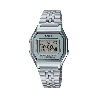 CASIO LA680WA-7 시계 실버 #1