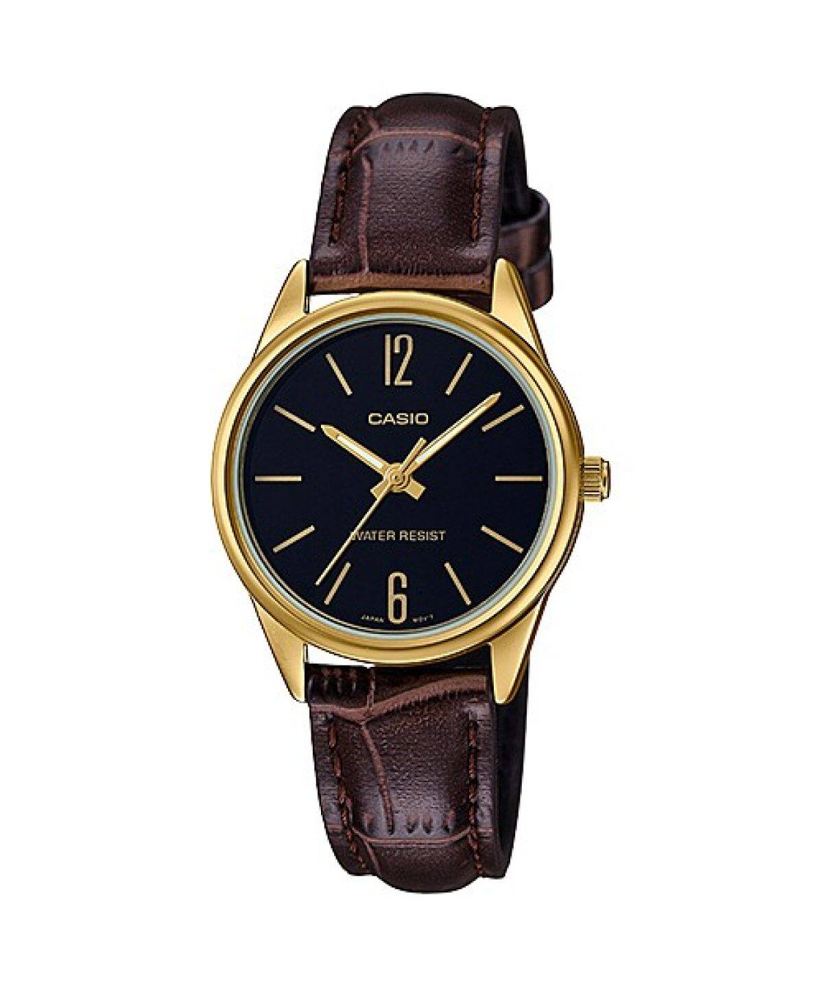 CASIO LTP-V005GL-1B 시계 골드 #1