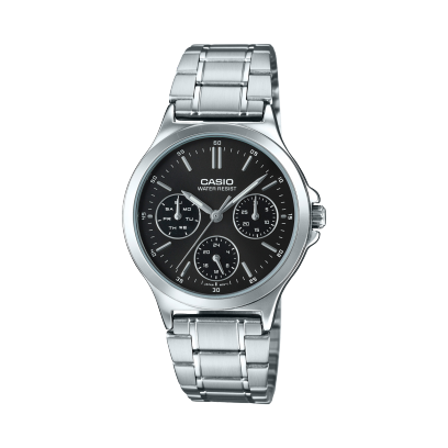 CASIO LTP-V300D-1A 시계 실버 #1
