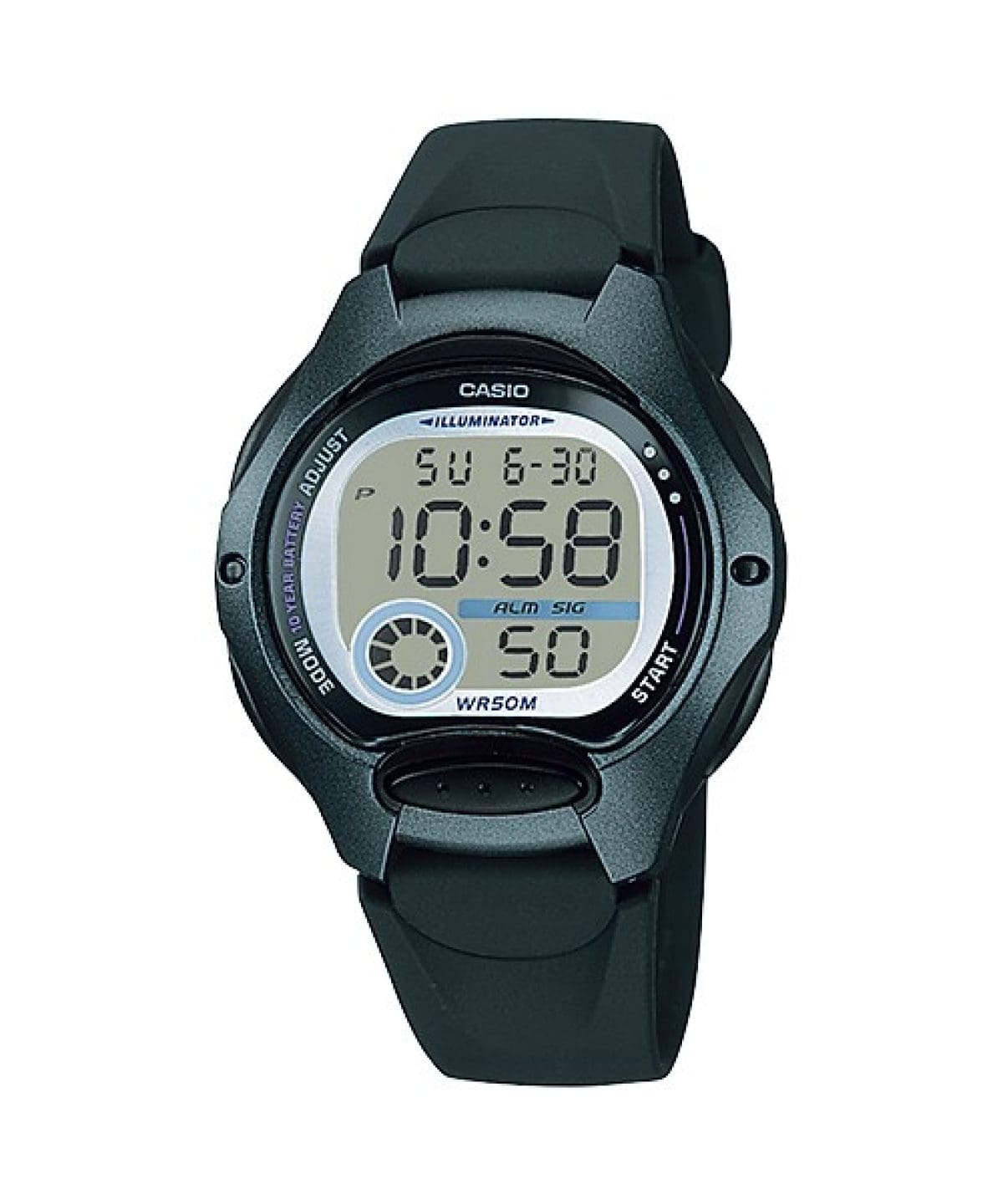 CASIO LW-200-1BV 시계 블랙 #1