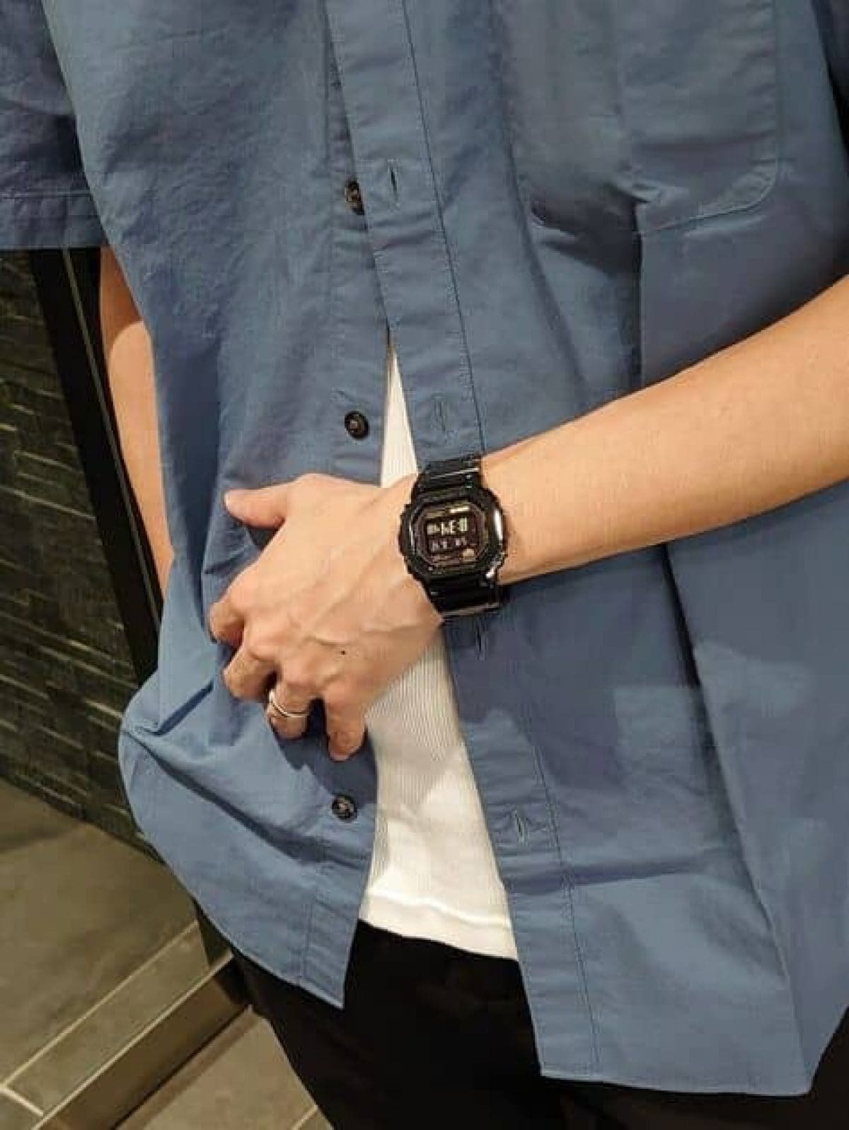 G-SHOCK MRG-B5000BA-1 시계 블랙 #3