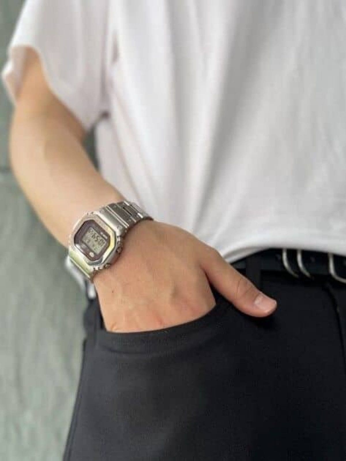 G-SHOCK MRG-B5000D-1 시계 실버 #3