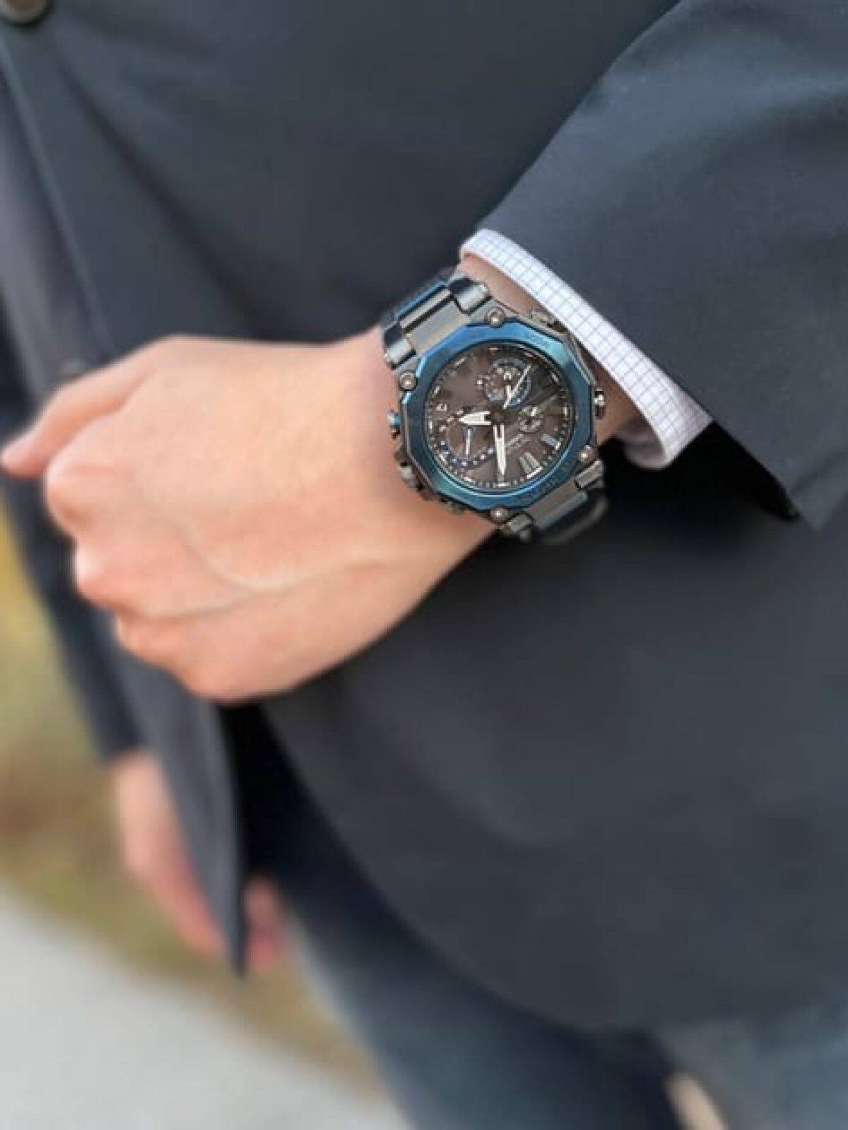 G-SHOCK MTG-B2000B-1A2 시계 블루, 라이트 블루 #7