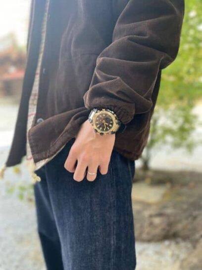 G-SHOCK MTG-B3000CXD-9A 시계 골드 #4